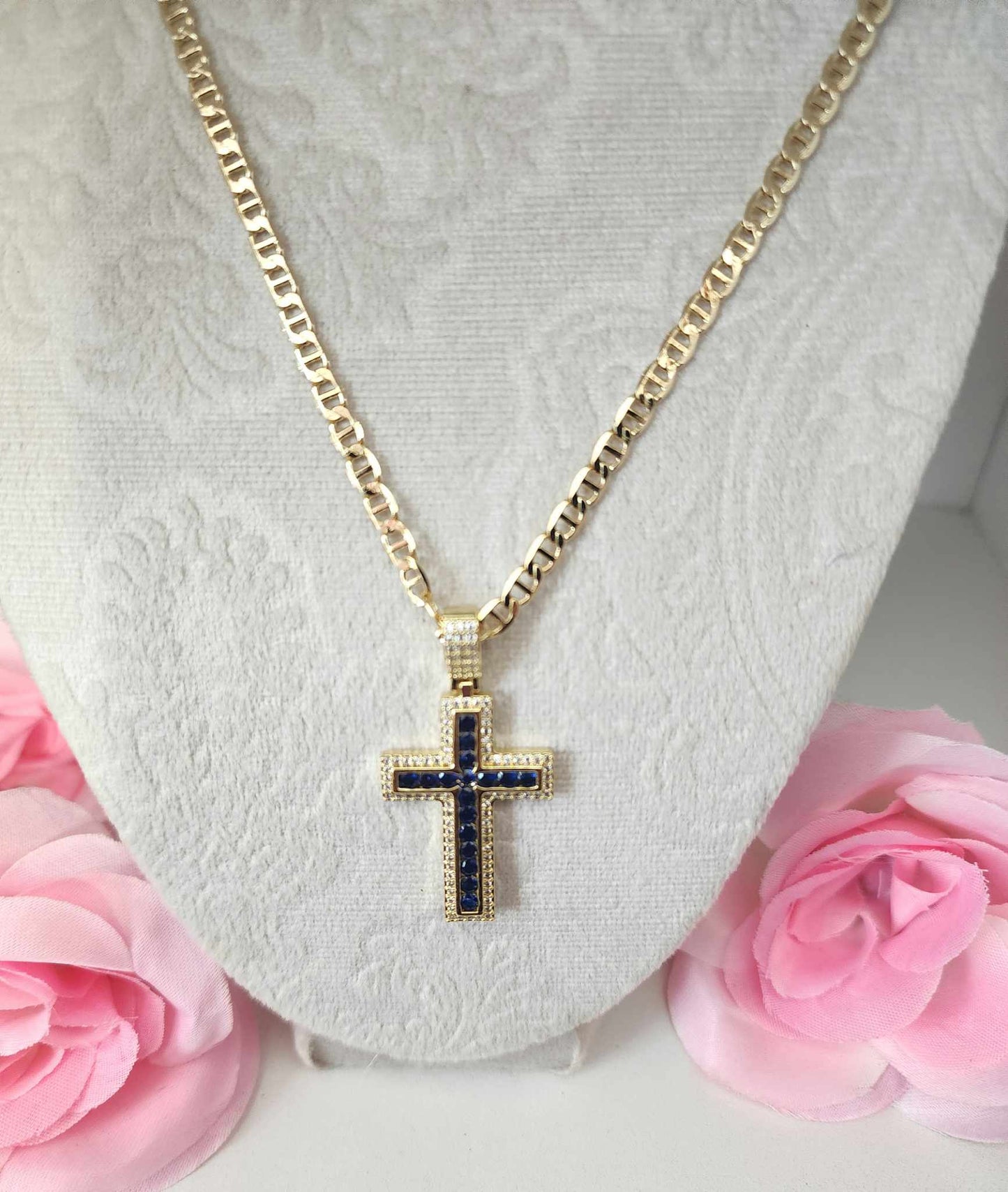 sky cross with chain