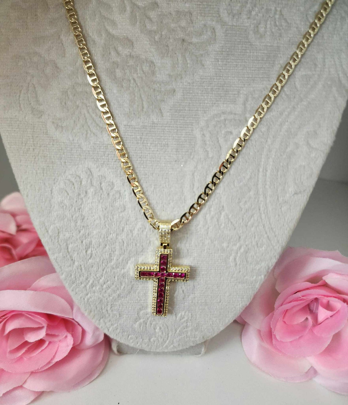 Barbie  cross with chain