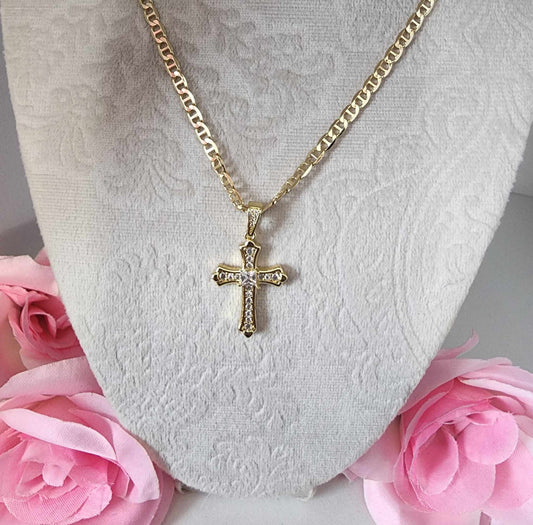 BABY CROSS WITH CHAIN